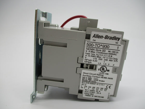 ALLEN BRADLEY 500-TOD930 SER. 1 110/120V (BR/WH) NSMP