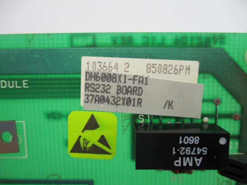 EMERSON DH6008X1-FA1 37A0432X01R REV. K UNMP