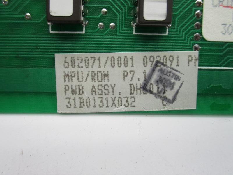 EMERSON DH6011 31B0131X032 REV. C UNMP