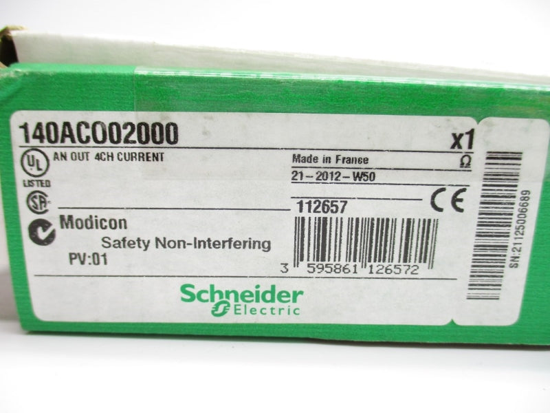 SCHNEIDER ELECTRIC 140ACO02000 NSMP