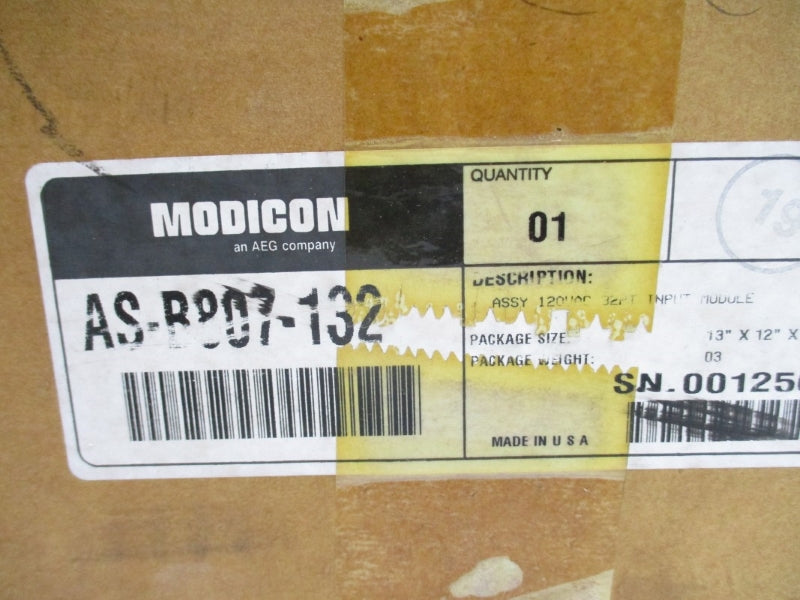 MODICON AS-B807-132 120VAC NSMP
