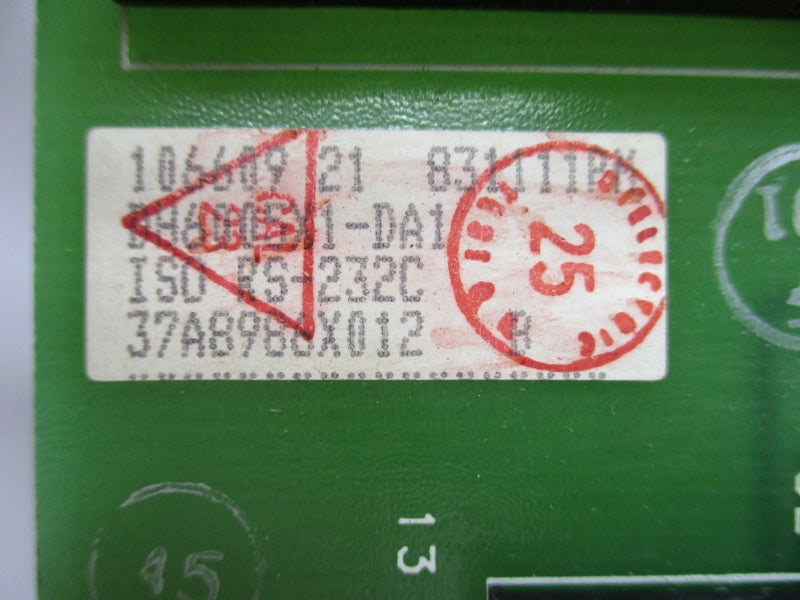 EMERSON DH6005X1-DA1 37A8986X012 REV. B UNMP