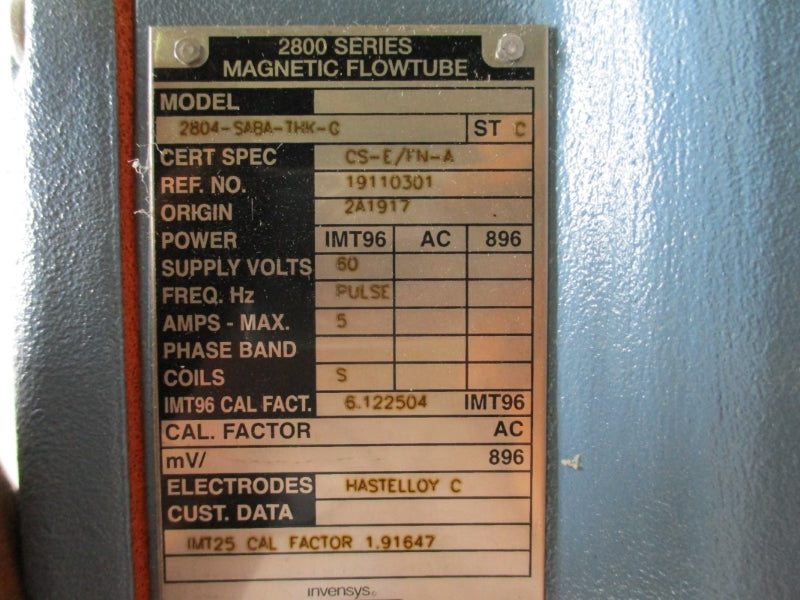FOXBORO 2804-SABA-THK-G 60VAC 5A 240PSI NSNP