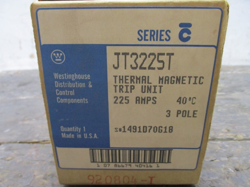 WESTINGHOUSE JT3225T SER. C 225A NSMP