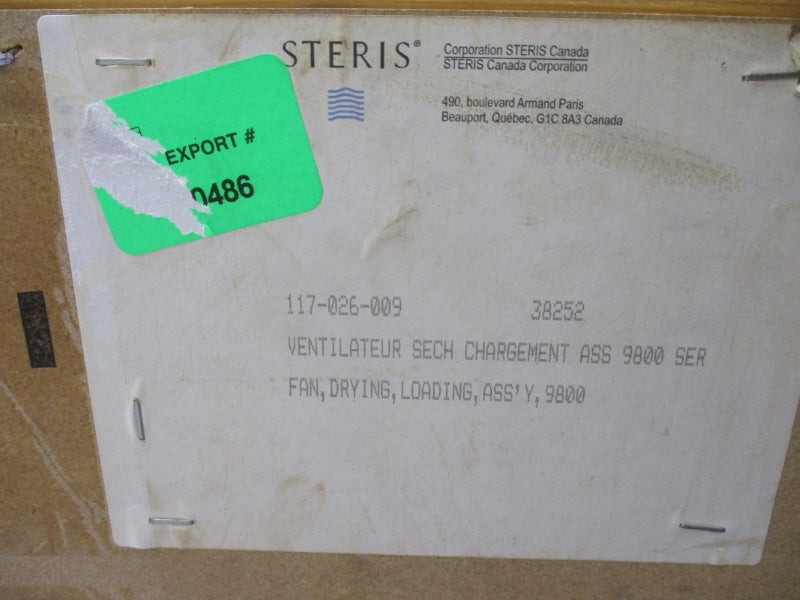 STERIS 9800 117-026-009 NSMP