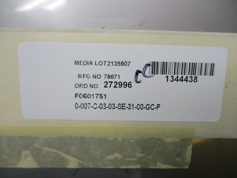 FLANDERS 0-007-C-03-03-SE-31-00-GC-F 24.0" X 12.0" (AS PICTURED) NSMP