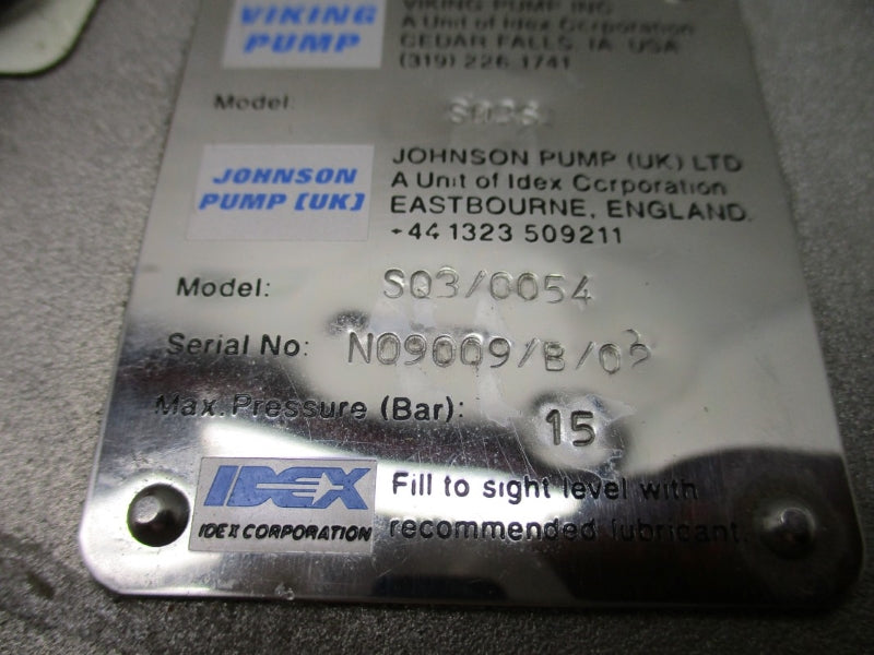 VIKING PUMP SQ3S SQ3/0054 NSNP
