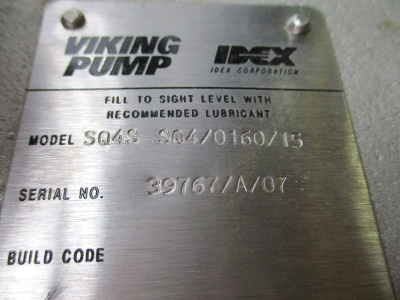VIKING PUMP SQ4S SQ4/0160/15 UNMP