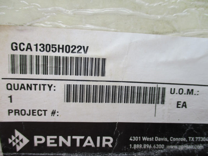PENTAIR GCA1305H022V NSMP