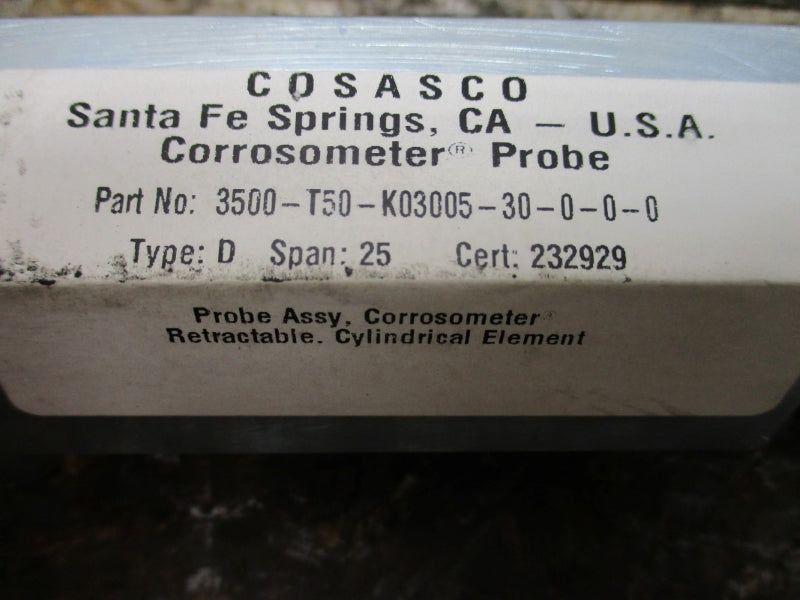 COSASCO 3500-T50-K03005-30-0-0-0 NSNP