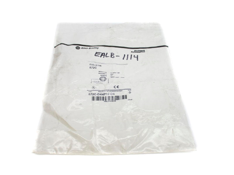 ALLEN BRADLEY 872C-D4NP12-D4 SER. D 10-30VDC NSMP