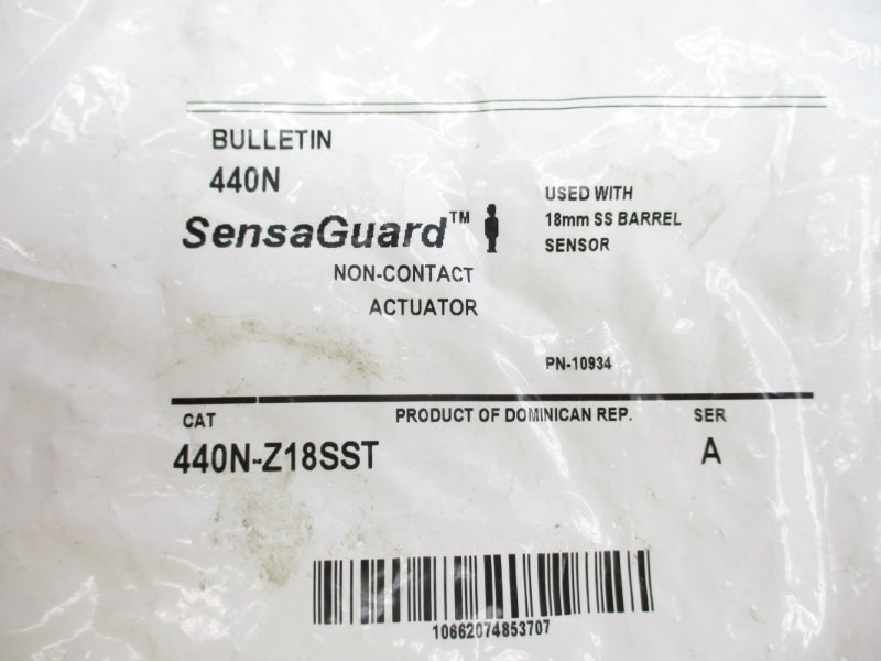 ALLEN BRADLEY 440N-Z18SST SER. A NSMP