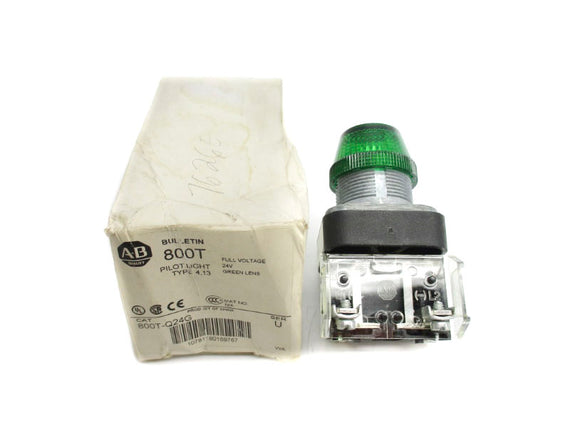 ALLEN BRADLEY 800T-Q24G SER. U 24VAC/DC (WH) NSMP