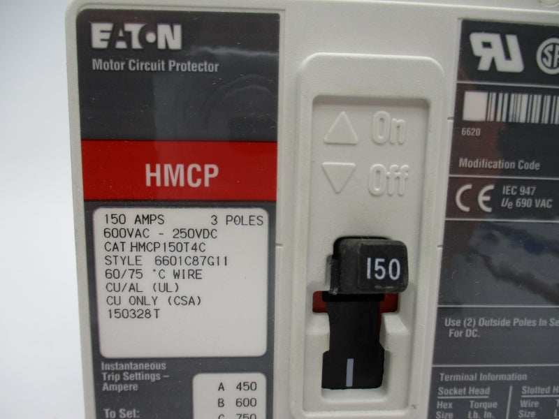 EATON HMCP150T4C 600VAC 150A NSNP