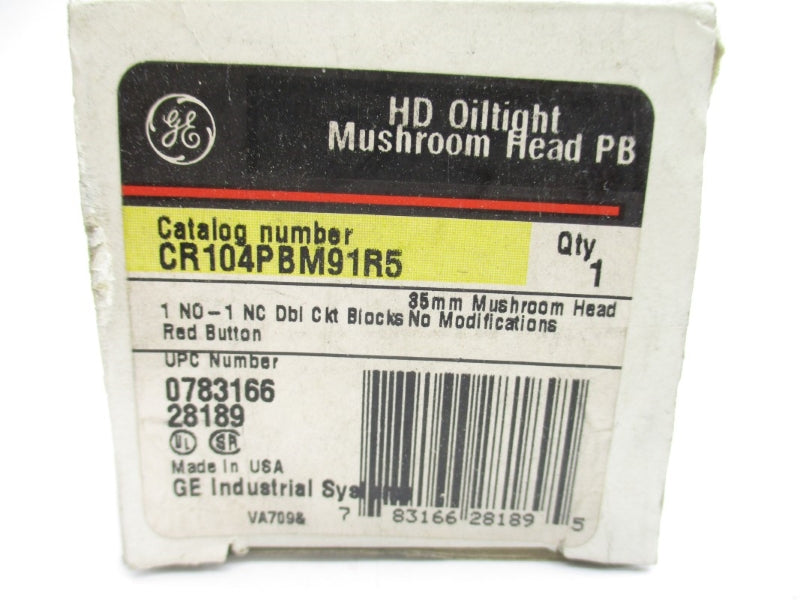 GENERAL ELECTRIC CR104PBM91R5 NSMP