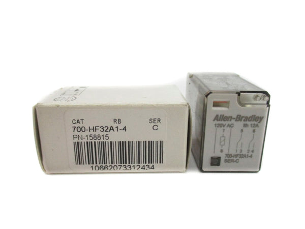 ALLEN BRADLEY 700-HF32A1-4 SER. C 120VAC 12A (WH) NSMP