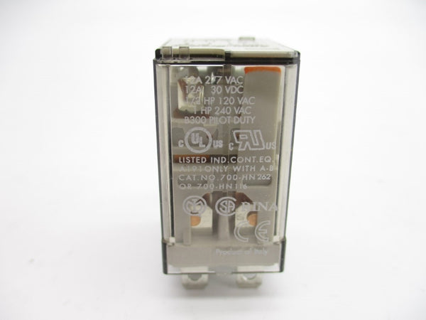 ALLEN BRADLEY 700-HF32A1-4 SER. C 120VAC 12A (WH) NSMP