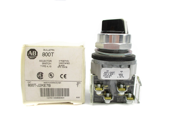 ALLEN BRADLEY 800T-J2KE7B SER. T (WH) NSMP