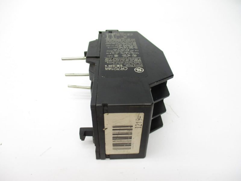 GENERAL ELECTRIC CR7G1WA 600VAC 0.16-0.25A NSNP