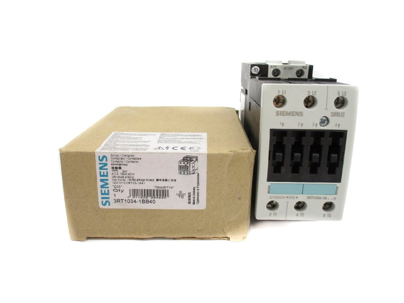SIEMENS 3RT1034-1BB40 24VDC NSMP