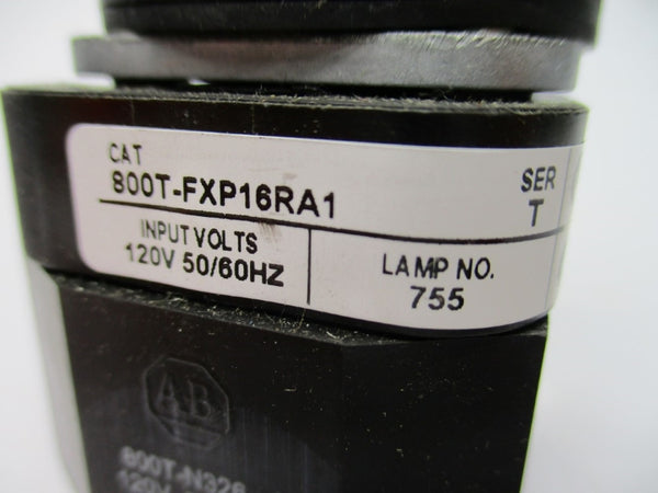 ALLEN BRADLEY 800T-FXP16RA1 SER. T 120V NSNP