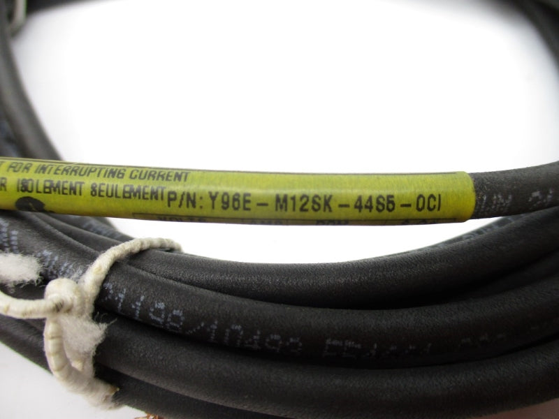 CONNECTOR CABLE Y96E-M12SK-44S5-OCI 250VAC/DC 4A NSNP