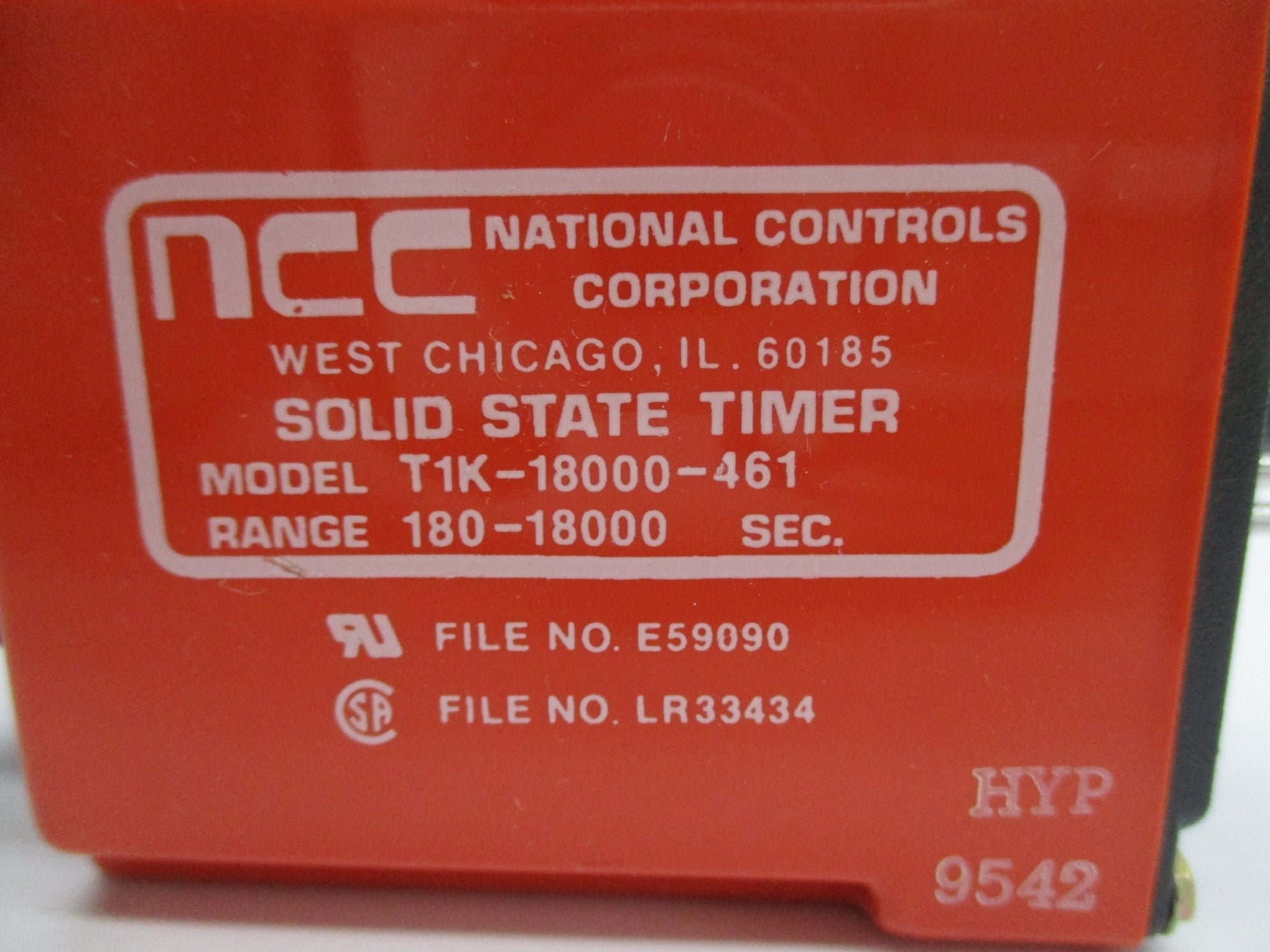 NCC T1K-18000-461 UNMP