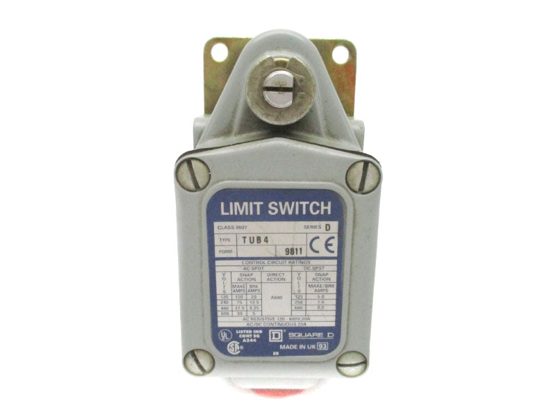 SQUARE D 9007TUB4 SER. D 600VAC 20A NSNP