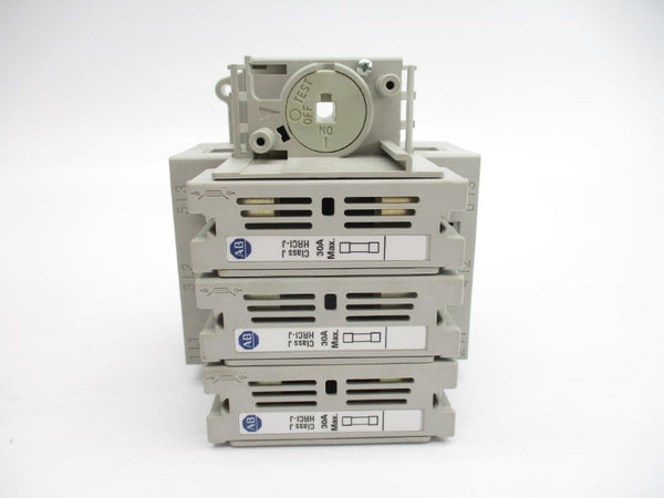 ALLEN BRADLEY 194R-J30-1753 SER. A 600VAC 30A (BR/WH) NSMP