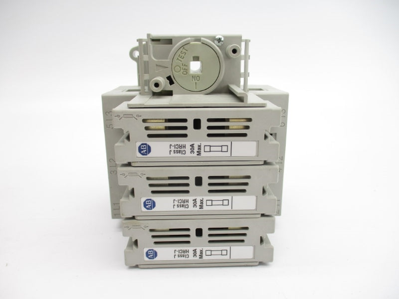 ALLEN BRADLEY 194R-J30-1753 SER. A 600VAC 30A (BR/WH) NSMP