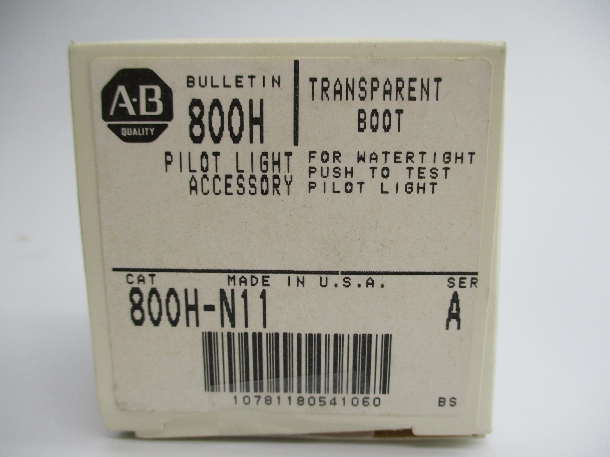 INDUSTRIAL SPARE PART 800H-N11 SER. A (WH) NSMP