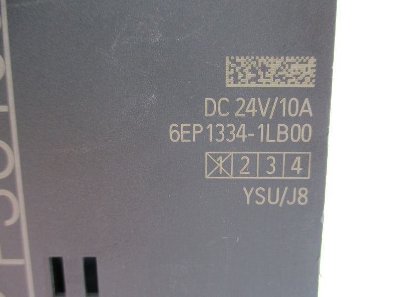 SIEMENS 6EP1334-1LB00 24VDC 10A NUPI