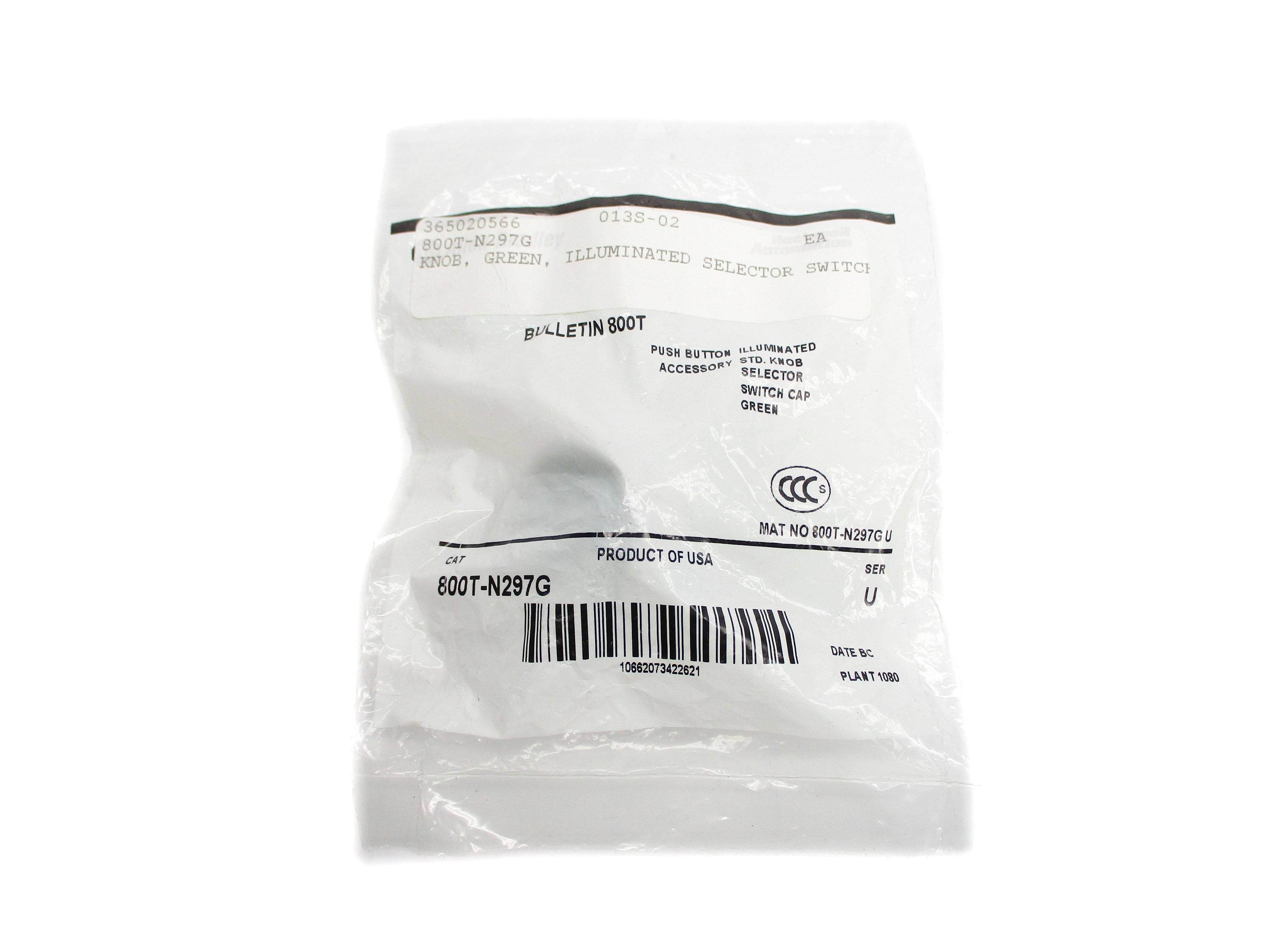 INDUSTRIAL SPARE PART 800T-N297G SER. U NSMP