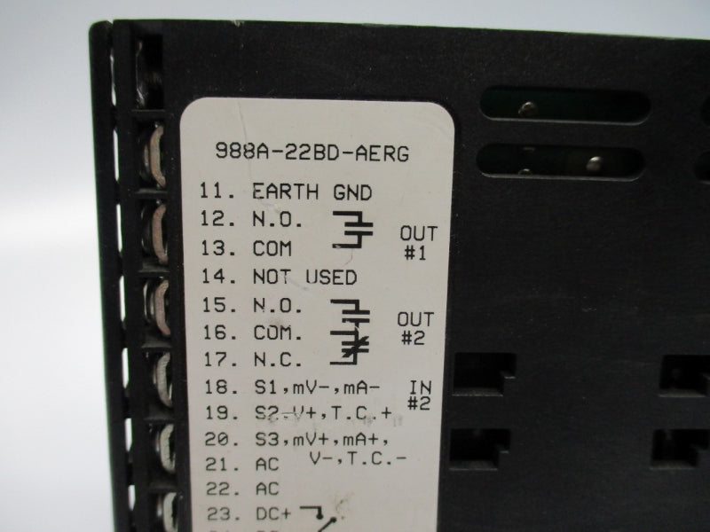 WATLOW CONTROLS 988A-22BD-AERG NSNP
