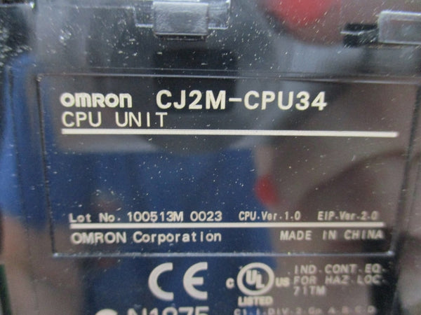 OMRON CJ2M-CPU34 NSNP