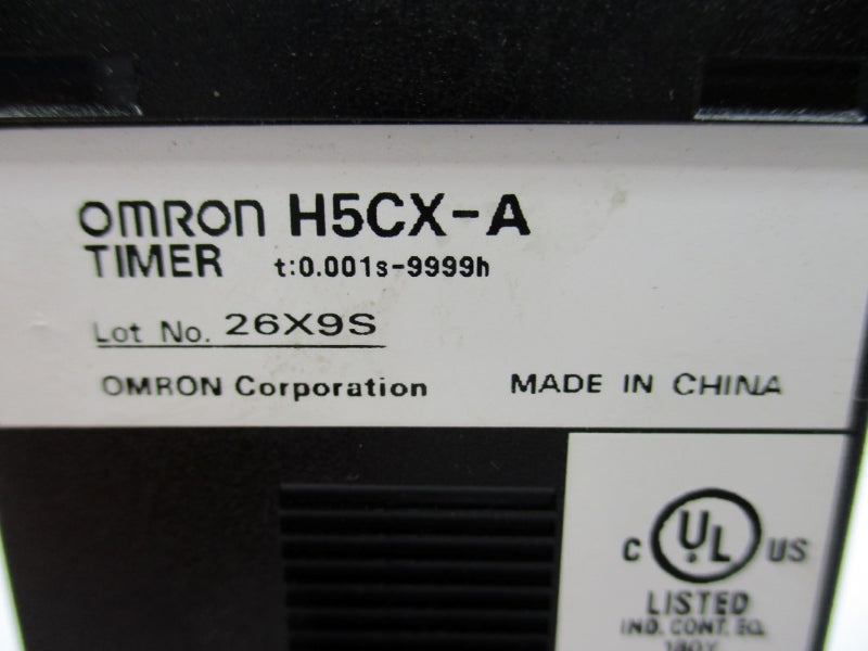 OMRON H5CX-A 120/240VAC 5A 0.001S-9999H NSNP