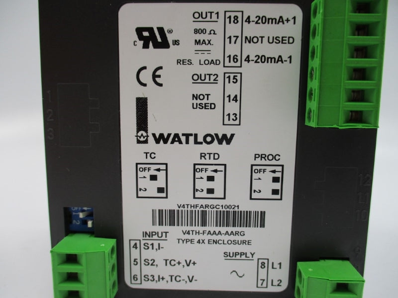 WATLOW V4TH-FAAA-AARG NSNP