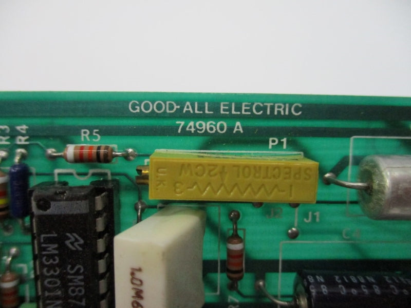 GOOD-ALL ELECTRIC 74960A UNMP