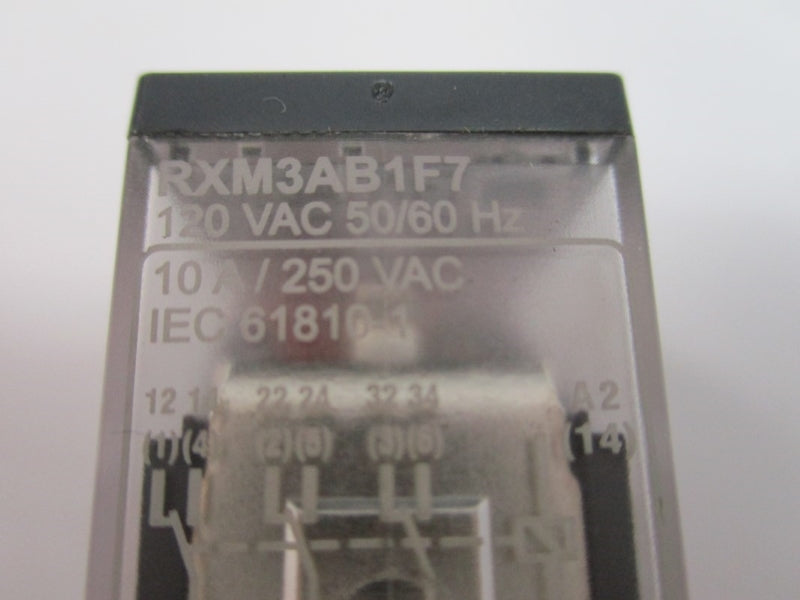 SCHNEIDER ELECTRIC RXM3AB1F7 120VAC 10A NSNP