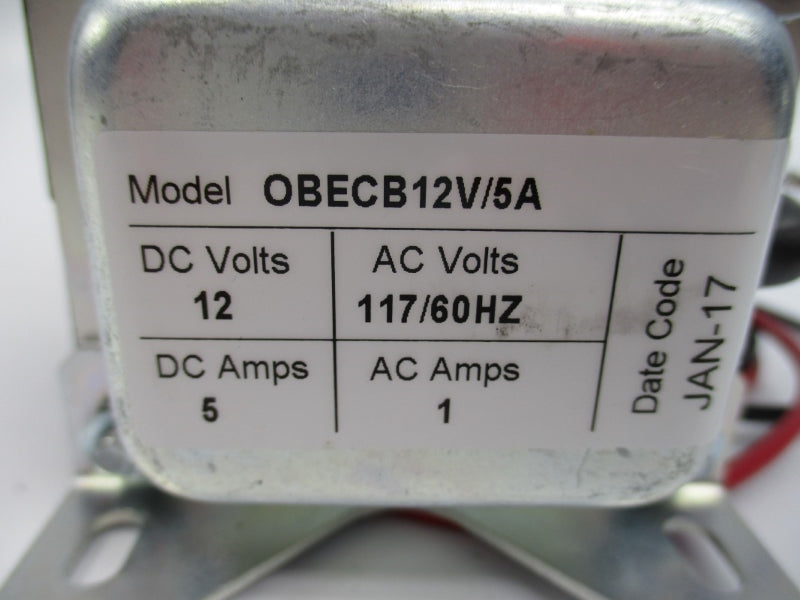 INDUSTRIAL MRO OBECB12V/5A 117VAC 1A NSNP