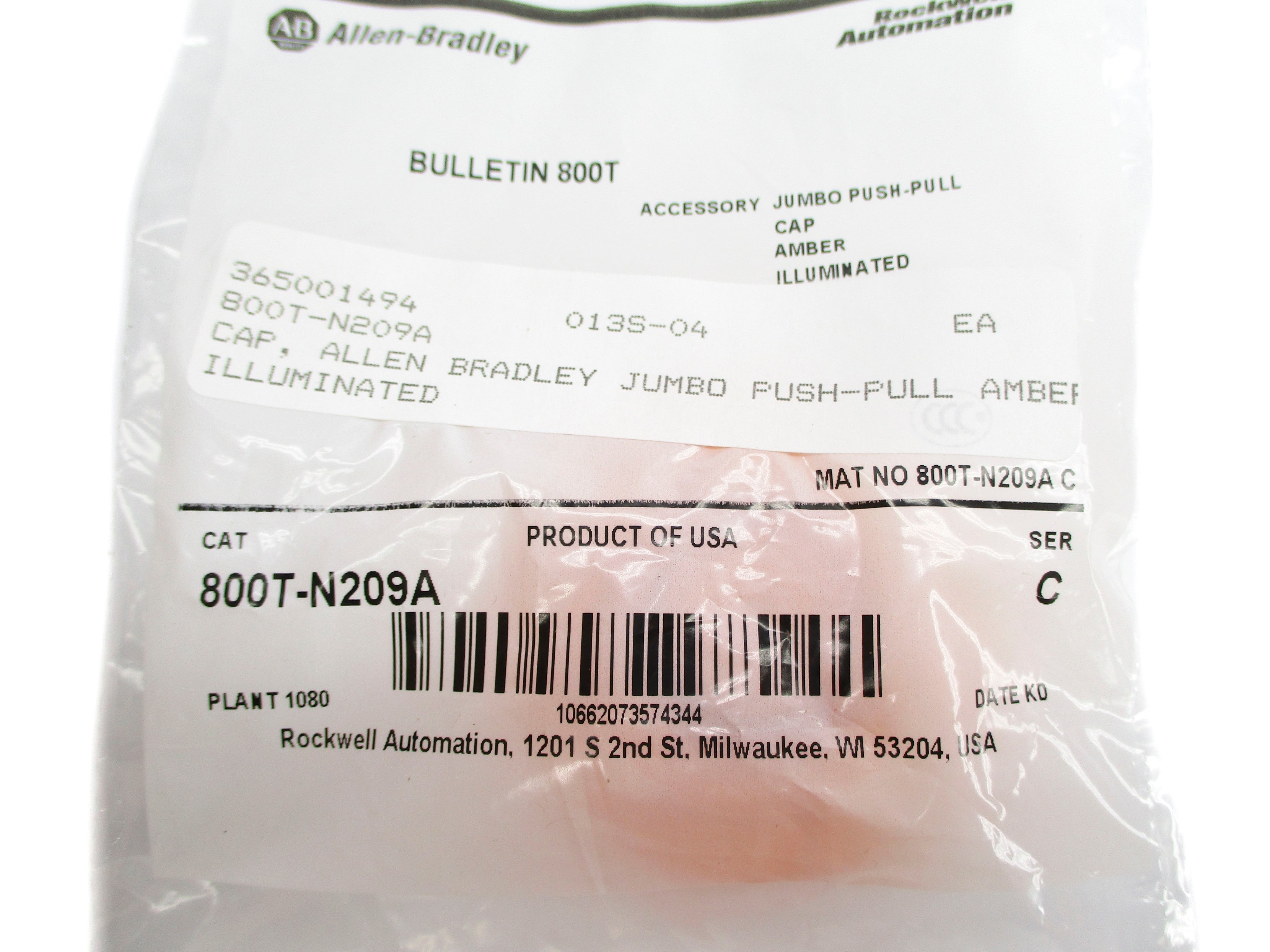 INDUSTRIAL SPARE PART 800T-N209A SER. C NSMP