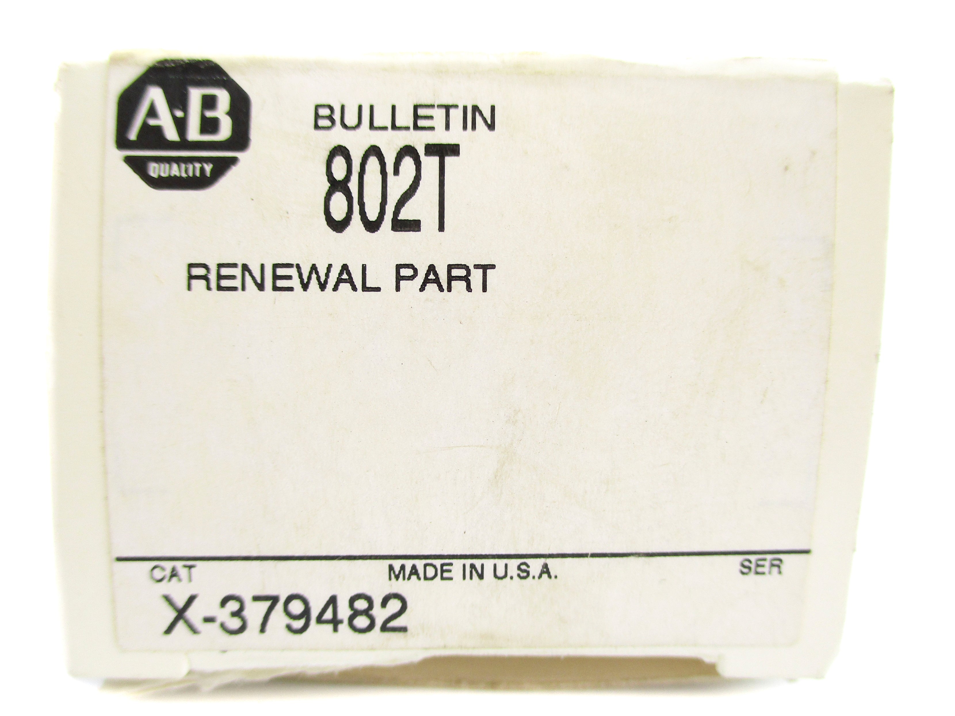ALLEN BRADLEY X-379482 (WH) NSMP