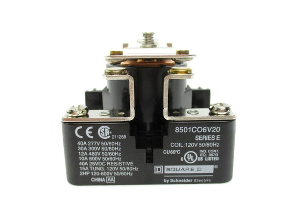 SQUARE D 8501CO6V20 SER. E 120V 40A NSNP