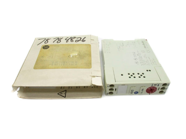 ALLEN BRADLEY 700-FSY2DU23 SER. B 24-240VAC 8A 1.5-30S (WH) NSMP