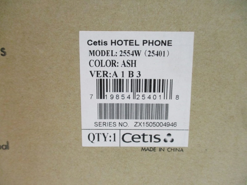 CETIS 2554W (ASH) NSMP