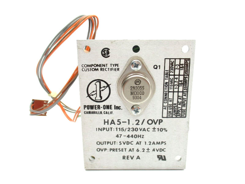 POWER-ONE HA5-1.2/OVP 115/230VAC 1.2A NSNP