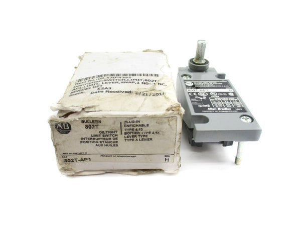 ALLEN BRADLEY 802T-AP1 SER. H 120-600VAC 60A (WH) NSMP