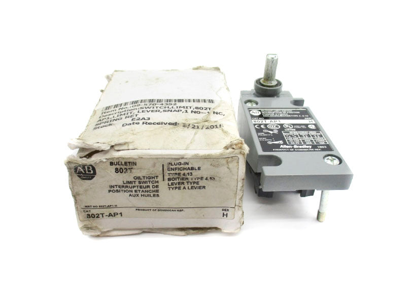 ALLEN BRADLEY 802T-AP1 SER. H 120-600VAC 60A (WH) NSMP