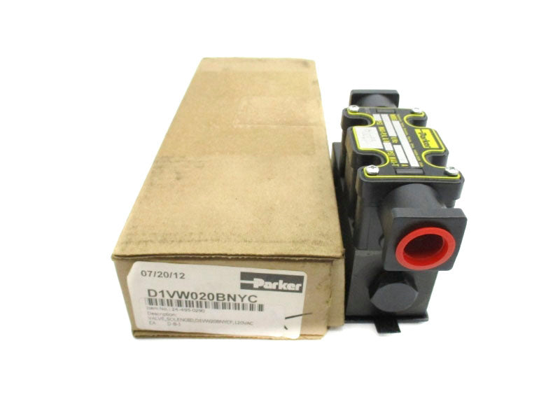 PARKER D1VW020BNYC 24-495-0290 110/120V 5000PSI .60/.75A NSMP