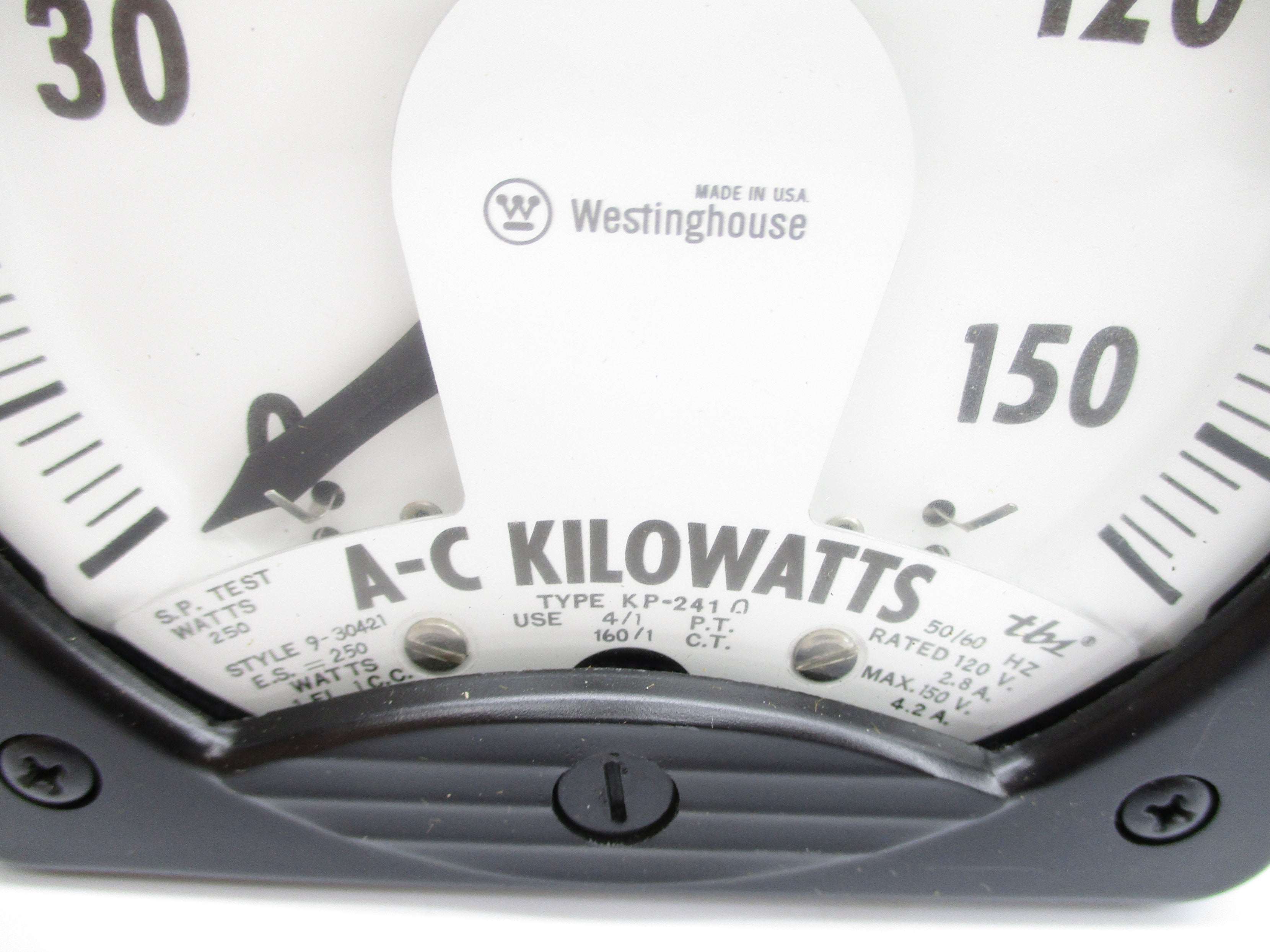 WESTINGHOUSE KP-241 9-30421 0-150AC NSNP